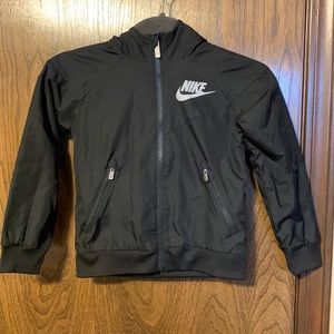 Nike Black Windbreaker Hoodie 4 XS